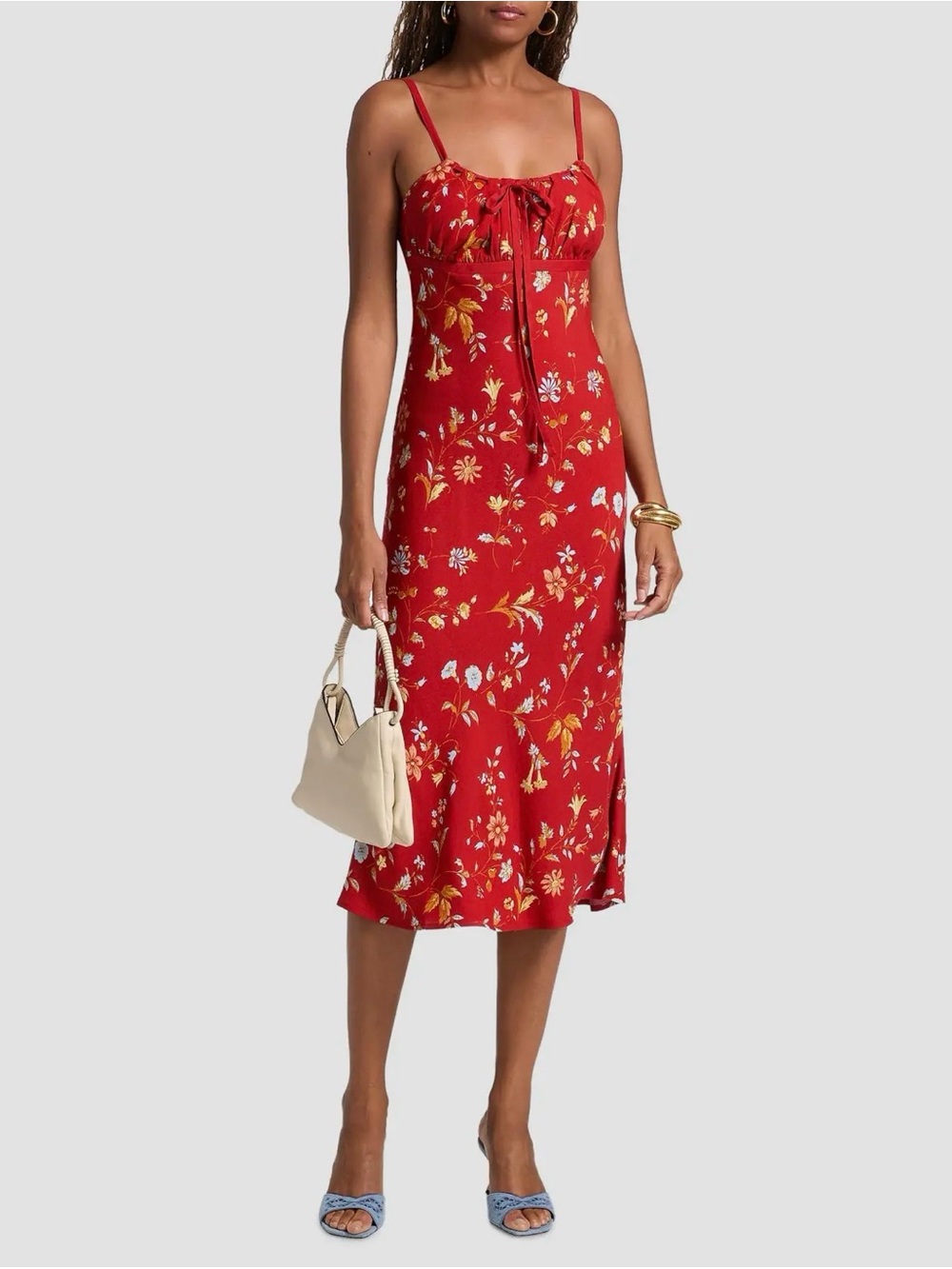 NWT Reformation Camira Midi Dress Size 8